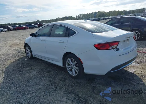 2015 Chrysler 200 Limited из США, поврежденный, VIN 1C3CCCAB7FN725407